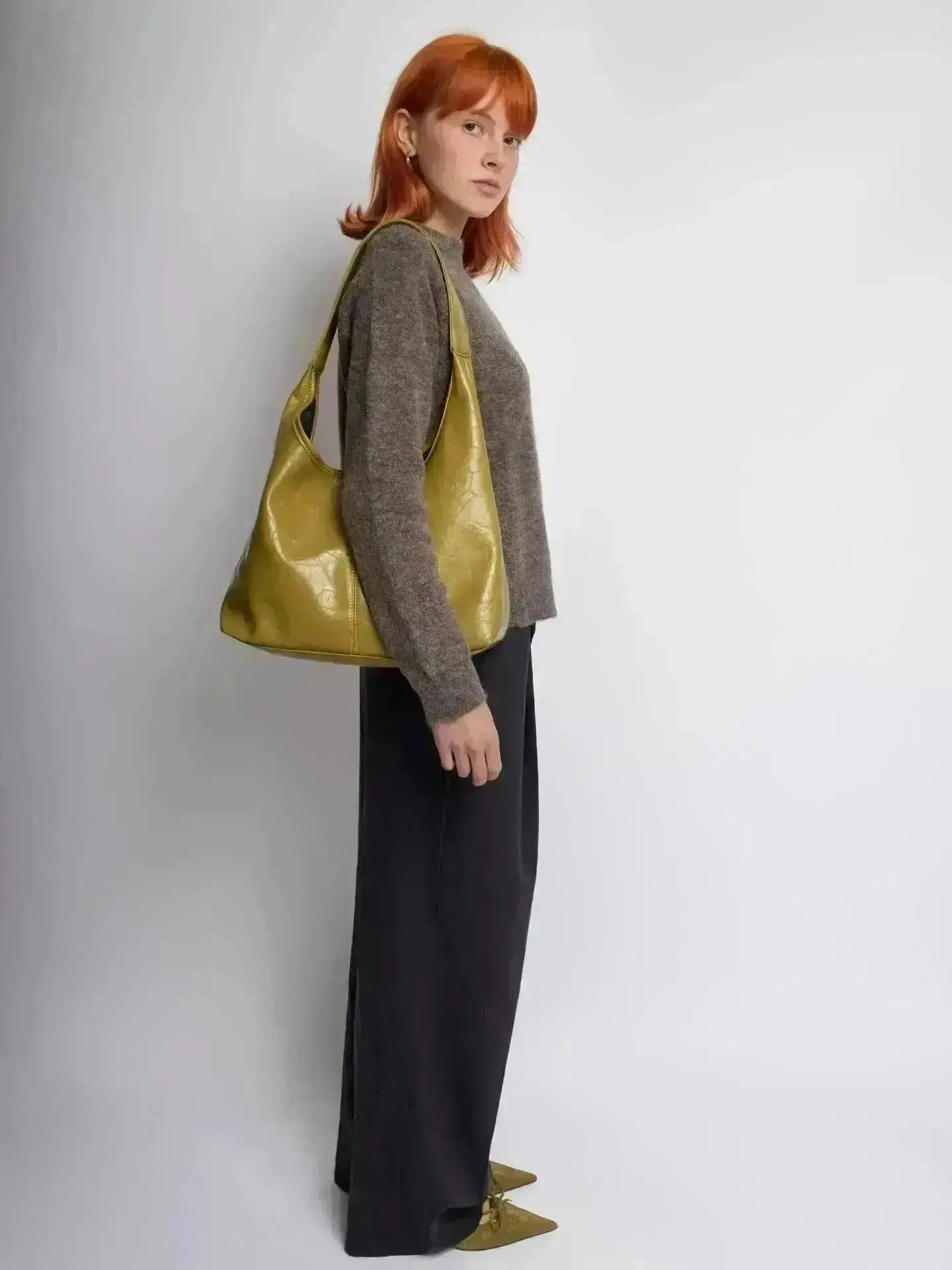 Scarlett Distressed Leather Tote - Image 90