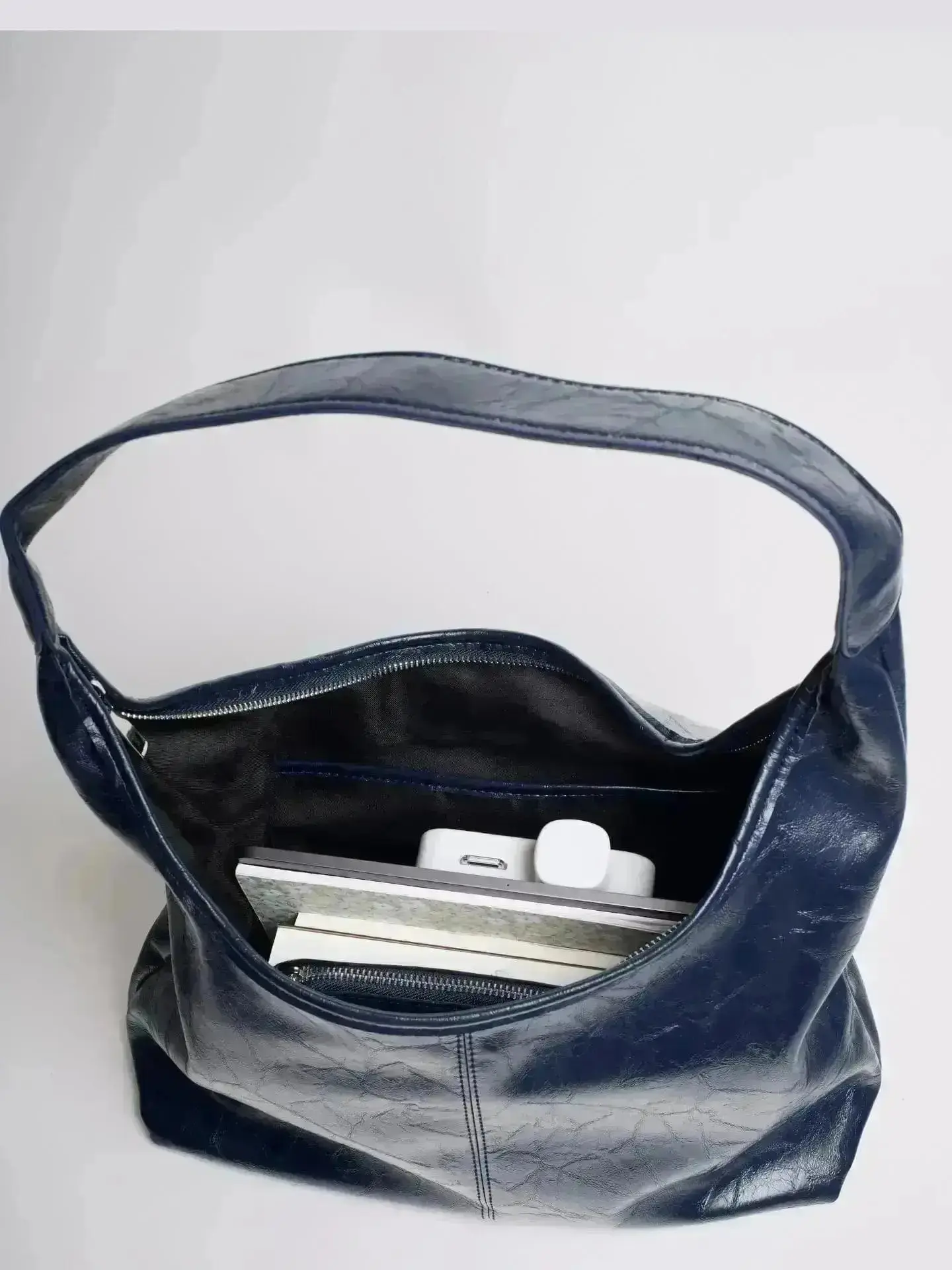 Scarlett Distressed Leather Tote - Image 93