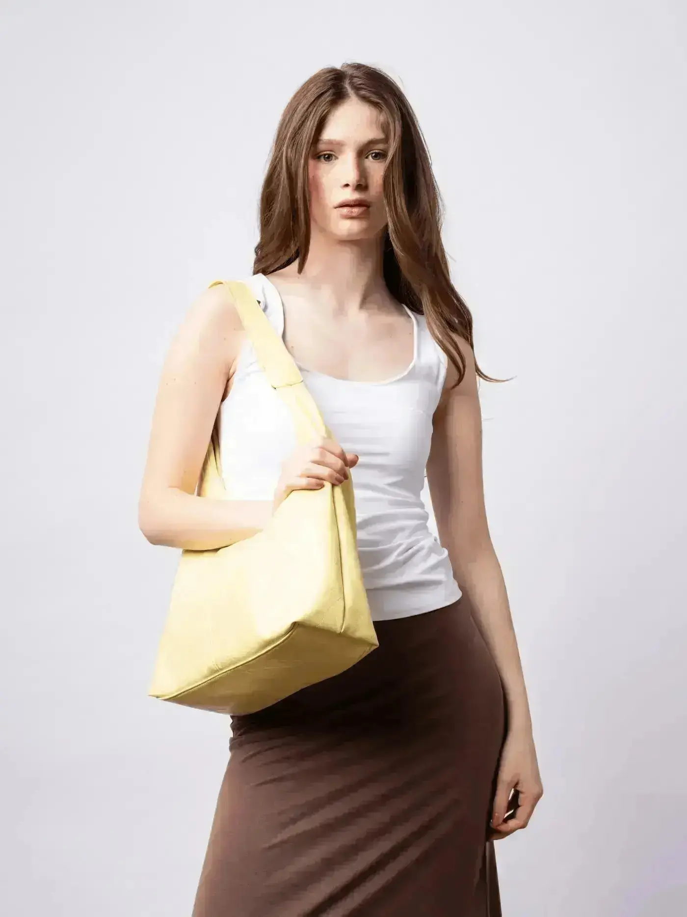 Scarlett Distressed Leather Tote - Image 110