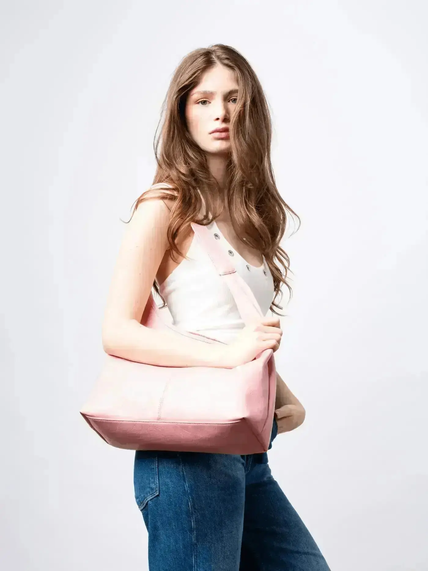 Scarlett Distressed Leather Tote - Image 116