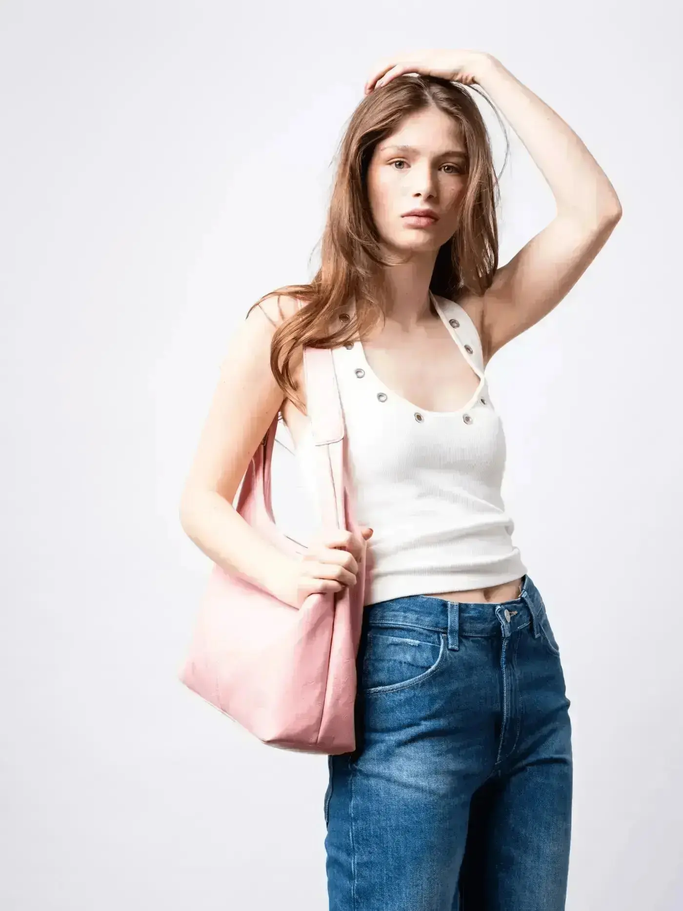 Scarlett Distressed Leather Tote - Image 118