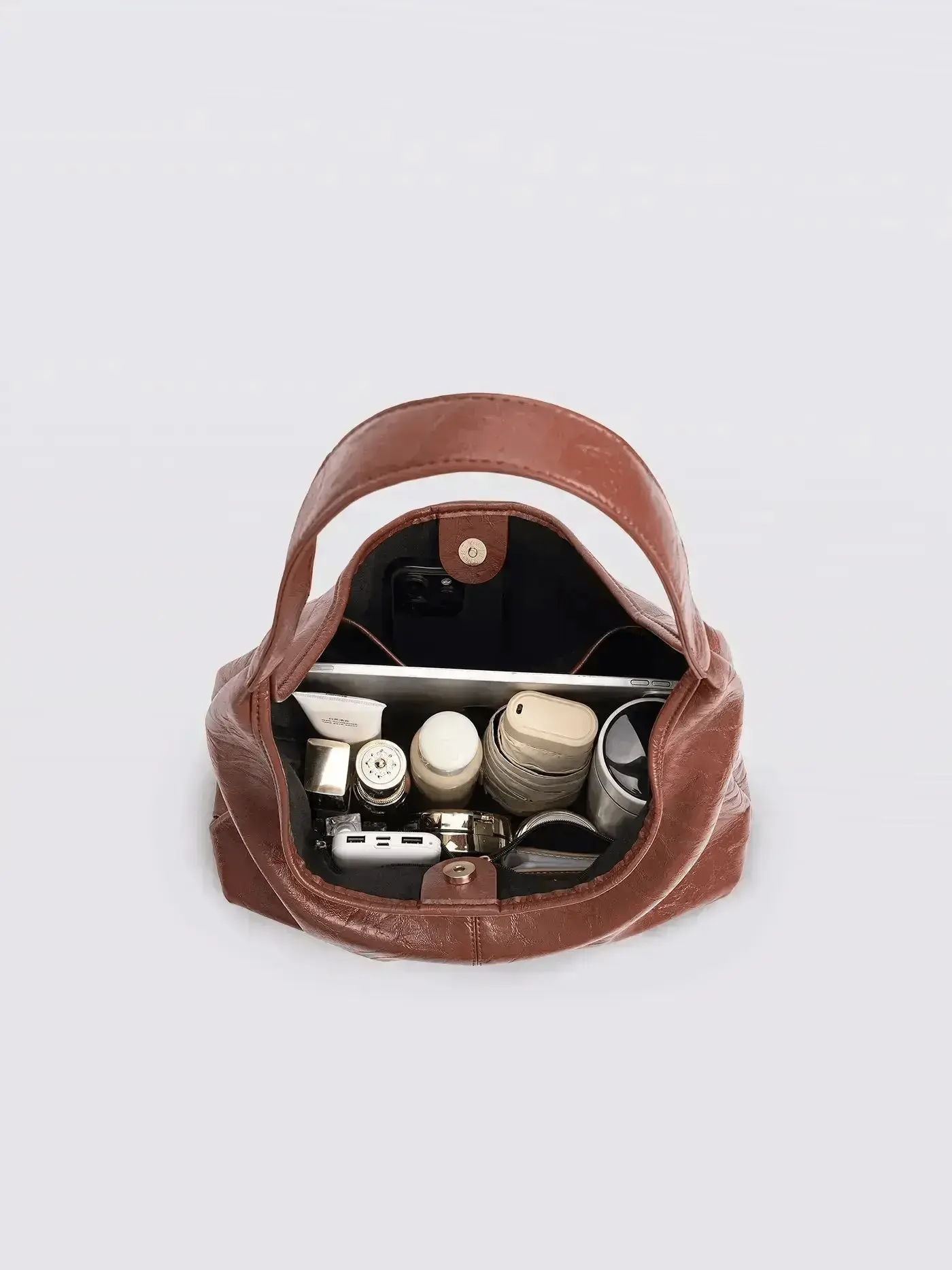 Scarlett Distressed Leather Tote - Image 33