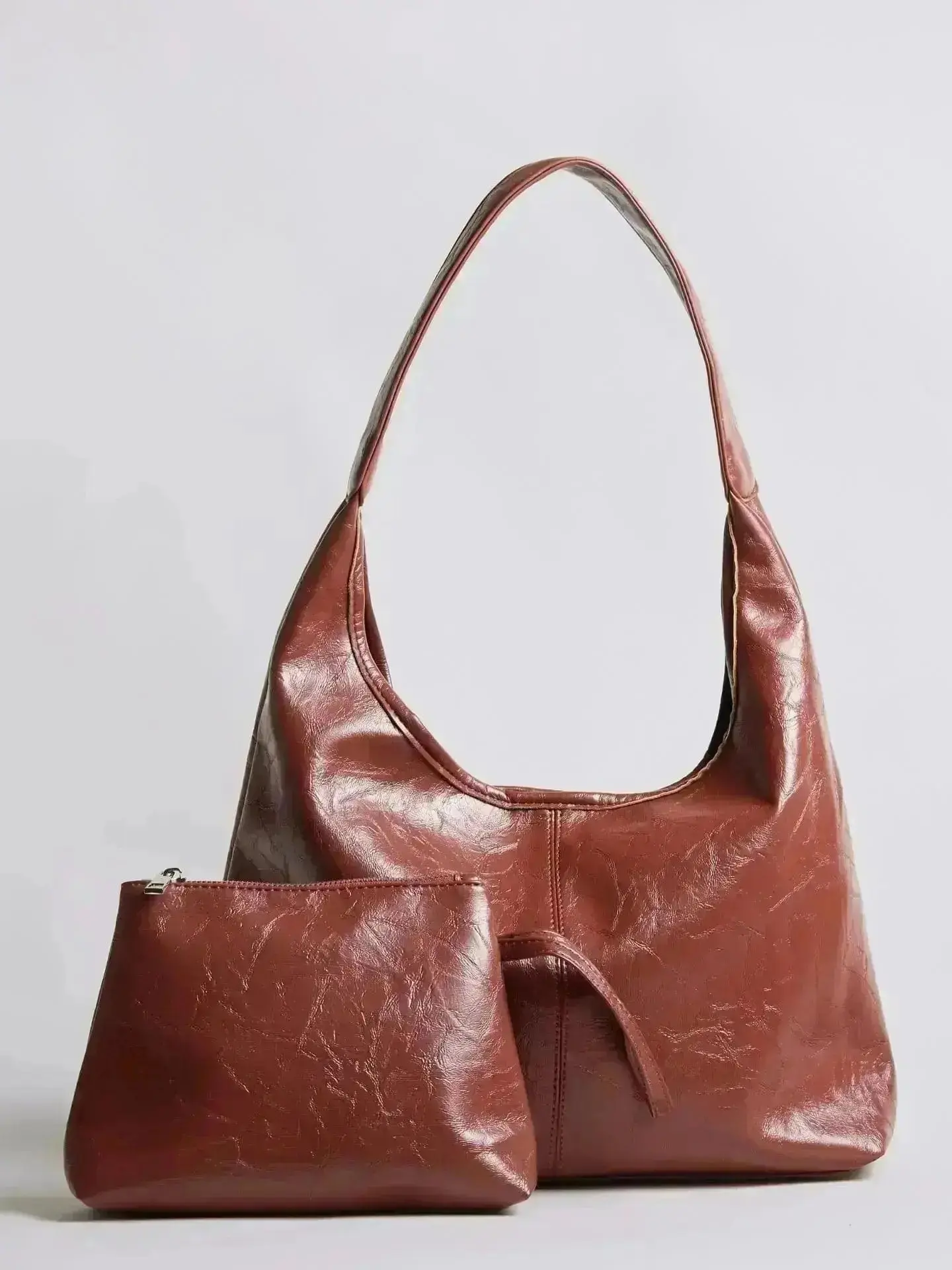 Scarlett Distressed Leather Tote - Image 37
