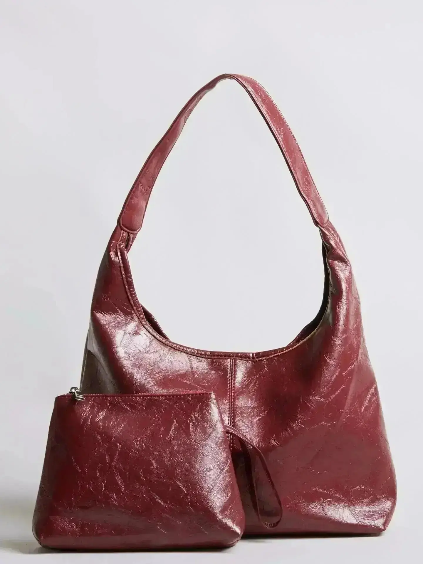 Scarlett Distressed Leather Tote - Image 74